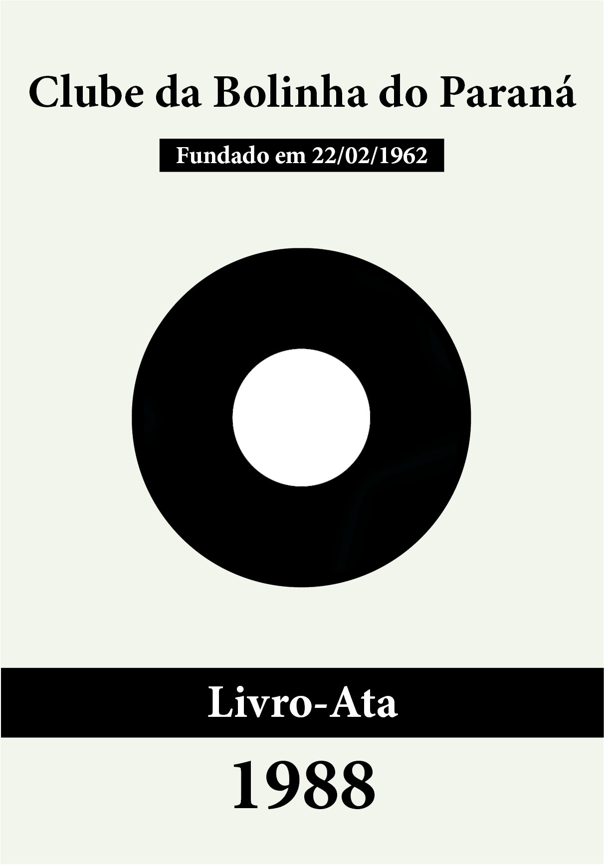 Bolinha - Livro-Ata 1988