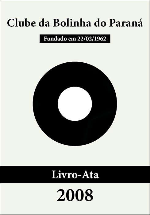 Bolinha - Livro-Ata 2008